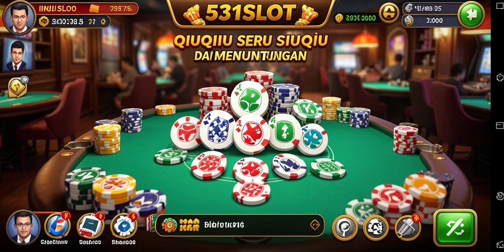 Screenshot gameplay QiuQiu yang mendebarkan di 531SLOT.