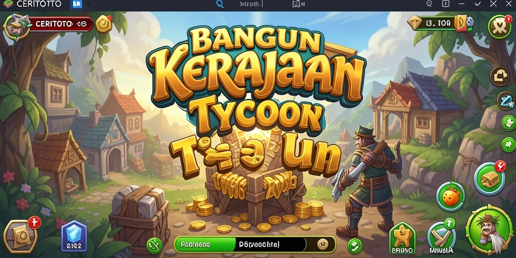 Tampilan gameplay CERITOTO yang menarik dengan berbagai strategi Tycoon.