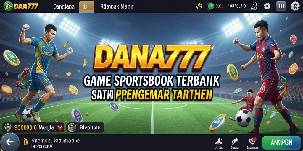 Tampilan menarik dari gameplay Sportsbook di DANA777.