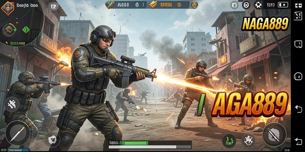 Gameplay seru di NAGA889 dengan pertempuran TPS yang mendebarkan.