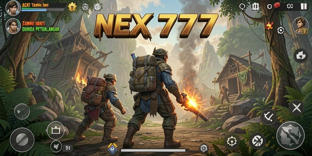 Screenshot gameplay NEX777 menampilkan aksi seru dan grafis yang menawan.
