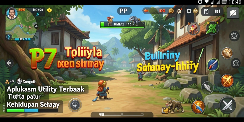 Tampilan utama PP7 dengan berbagai fitur Utility yang bermanfaat