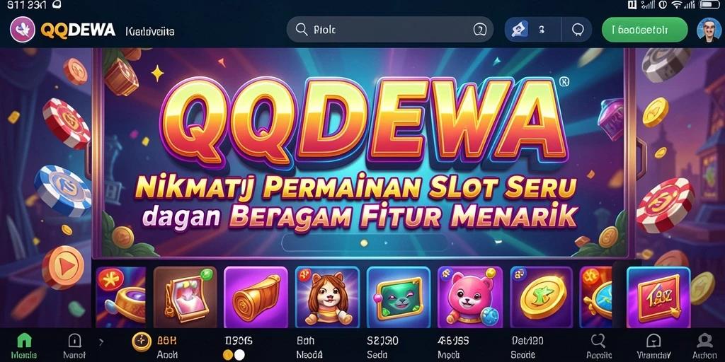 Gameplay menarik dari QQDEWA dengan mesin slot terbaik.