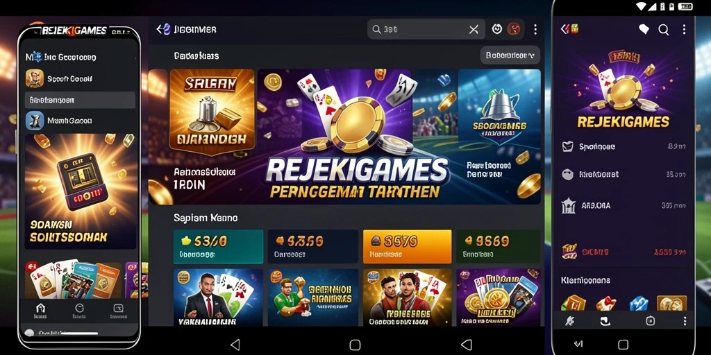 Tangkapan layar REJEKIGAMES menampilkan antarmuka taruhan yang menarik.
