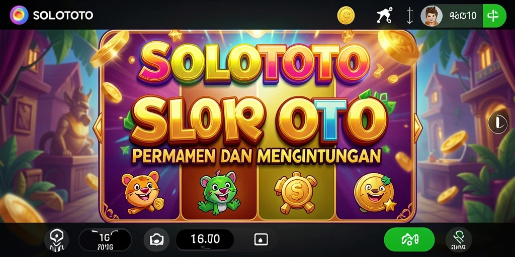 Tampilan menarik dari gameplay seru SOLOTOTO yang memikat pemain.